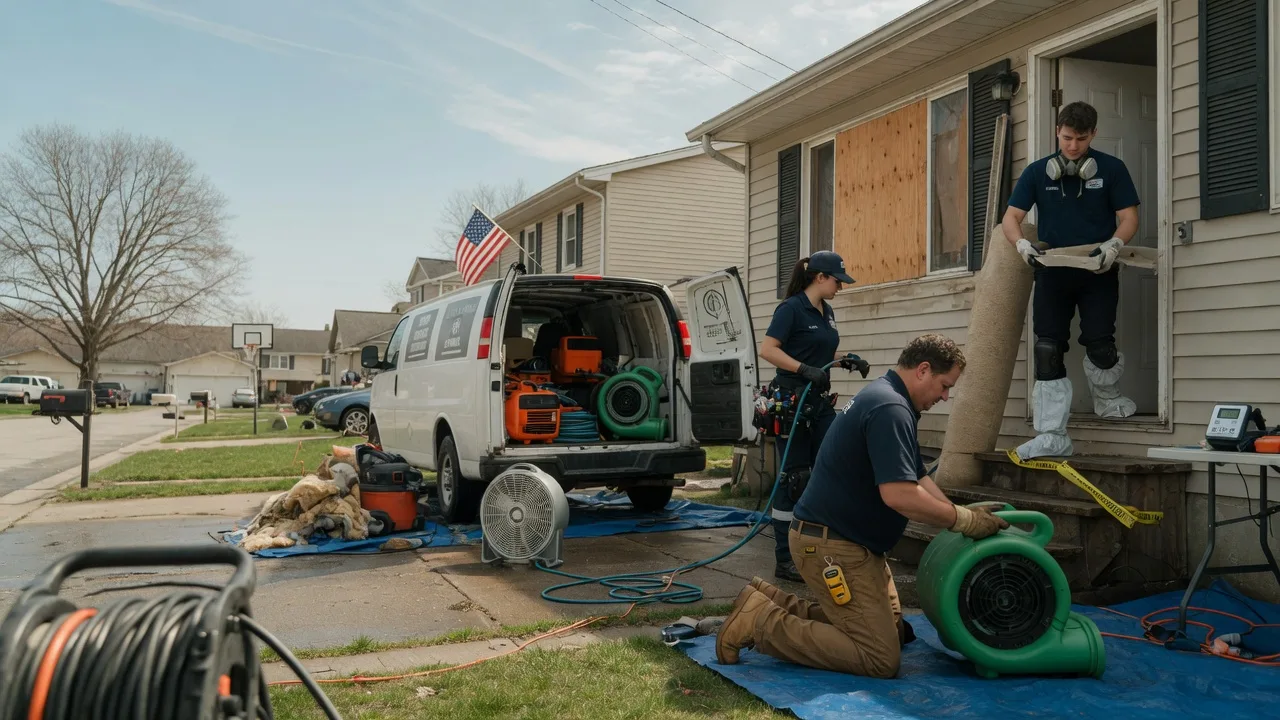 Water Damage Restoration in Prophetstown, IL near me